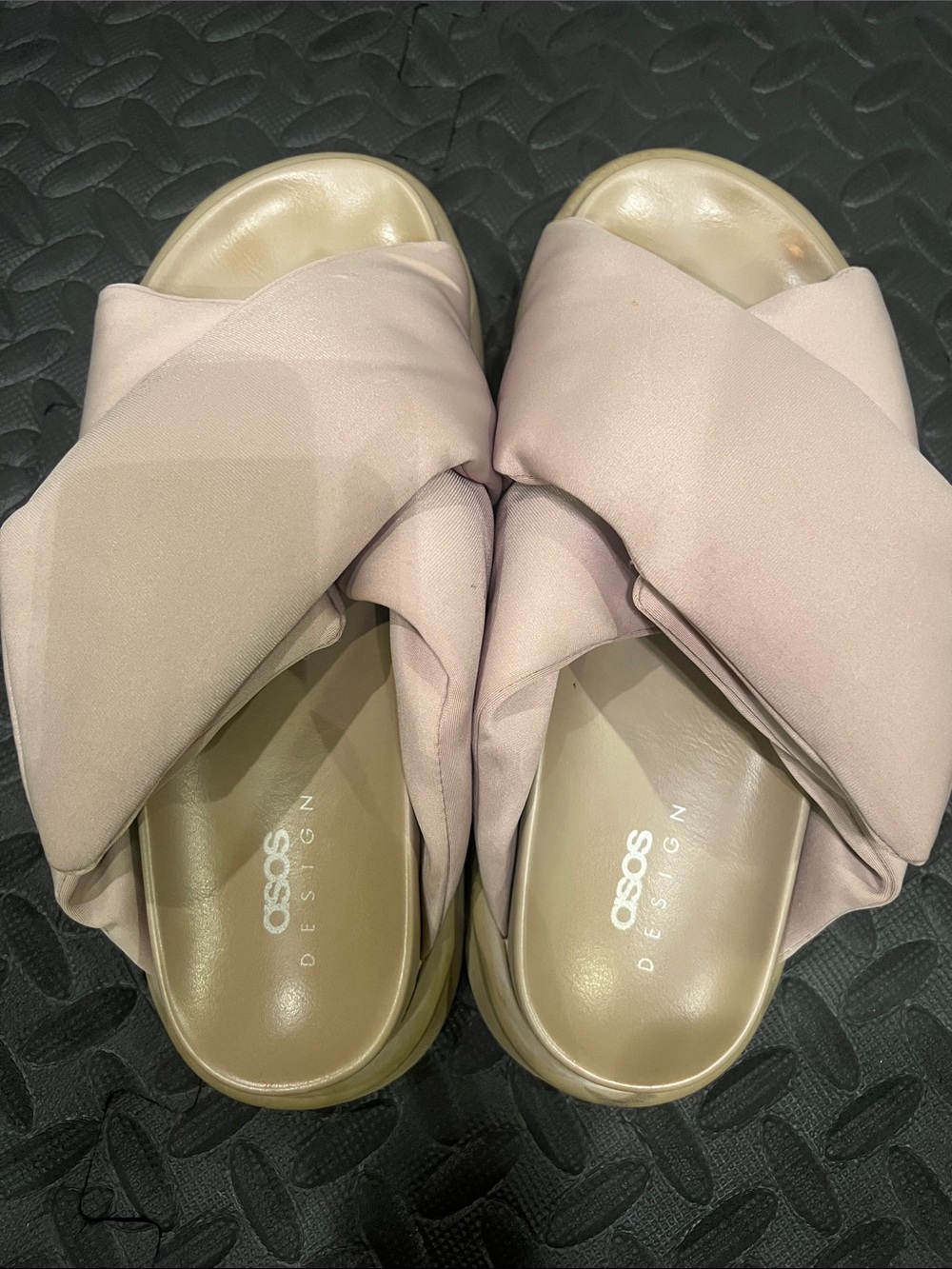 ASOS Puffy Slide Sandals